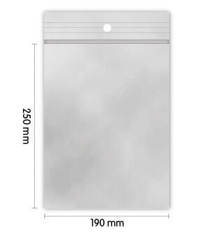 ENDgripzakjes 190 x 250 mm 1.000/doos